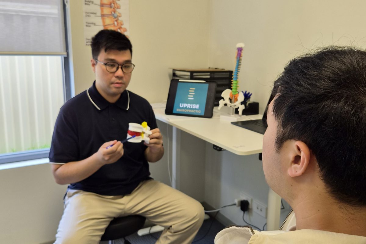 Your first chiropractic visit at Uprise Chiropractic Byford
